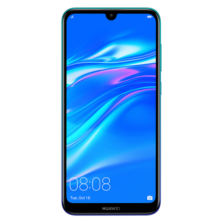 Huawei Y7 2019 Aurora Blue Cep Telefonu