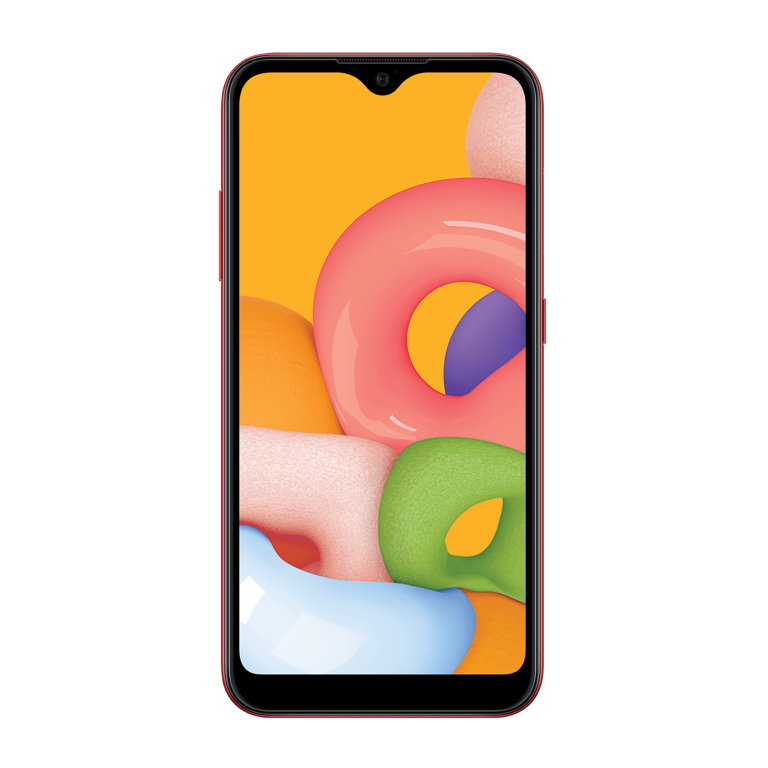 Samsung Galaxy A01 Kırmızı Cep Telefonu