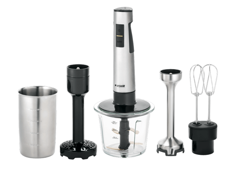 Arçelik K 8525 Eternity 850W Turbo El Cam Kablı Blender Seti