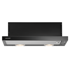 Arçelik P 183 S Siyah Cam Yüzeyli Sürgülü Aspiratör