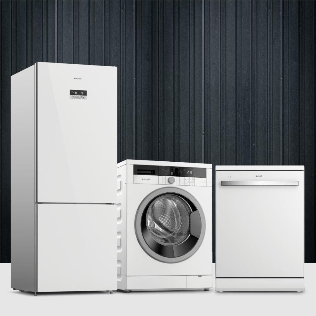 Arçelik 560 Seri Paket Beyaz Cam