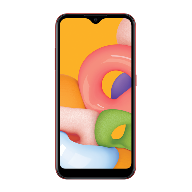 Samsung Galaxy A01 Kırmızı Cep Telefonu