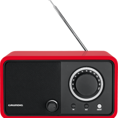 Grundig TR 1200 Oak Radyo Kırmızı