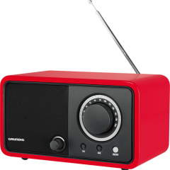 Grundig TR 1200 Oak Radyo Kırmızı