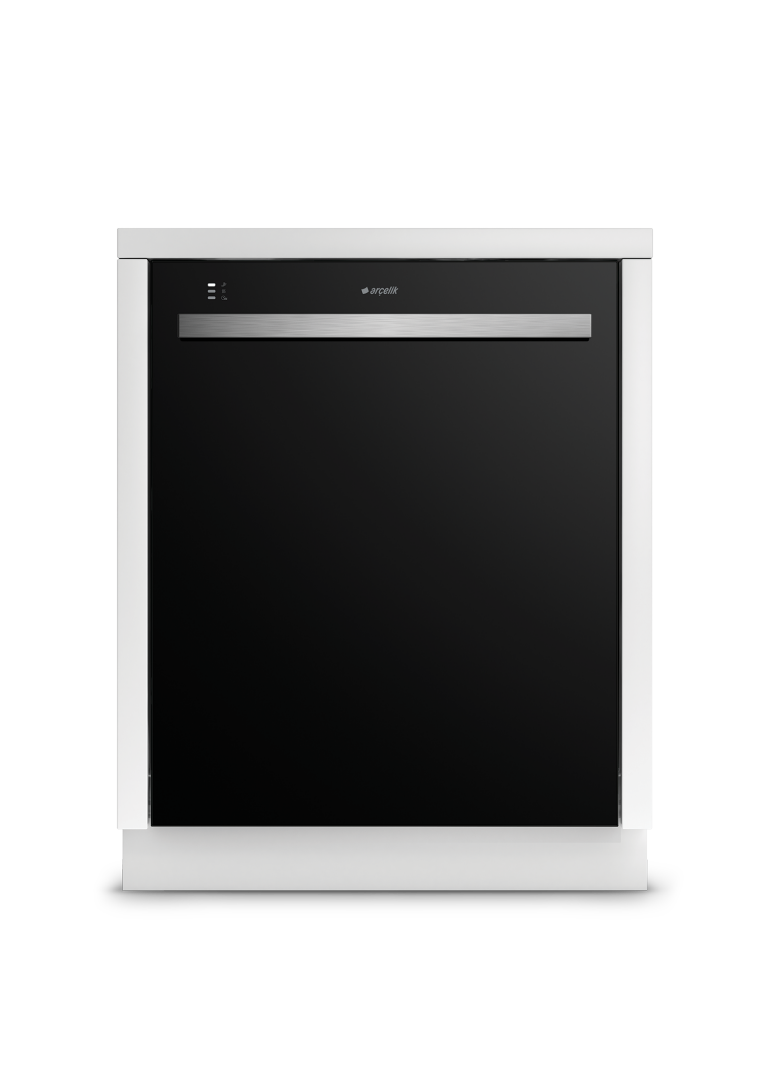 9463 FCS Siyah Cam Ankastre Bulaşık Makinesi