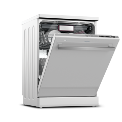 Arçelik 6586 Bc Beyaz Cam Kapaklı Bulaşık Makinesi
