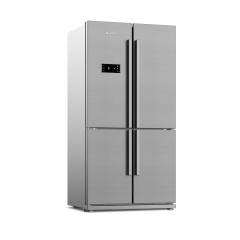 Arçelik 8844 SBS NY A+ Inoks Gümüş Gardrop Tipi Buzdolabı