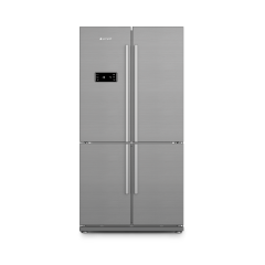 Arçelik 8844 SBS NY A+ Inoks Gümüş Gardrop Tipi Buzdolabı