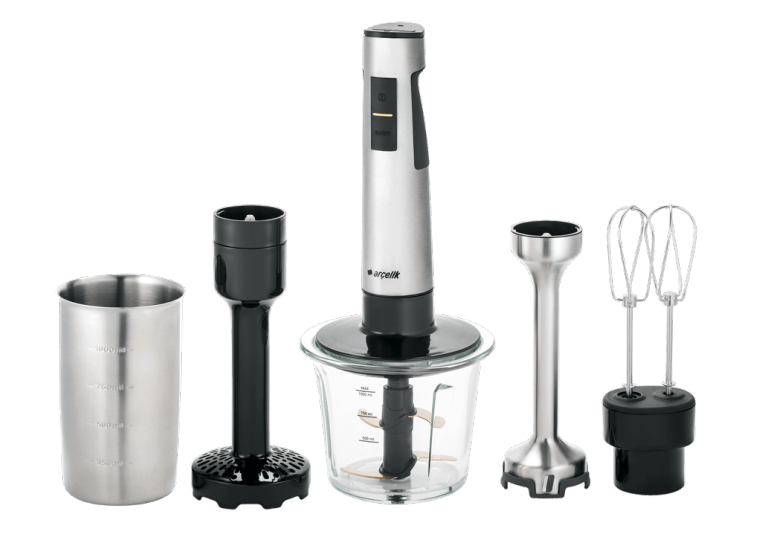 Arçelik K 8525 Eternity 850W Turbo El Cam Kablı Blender Seti